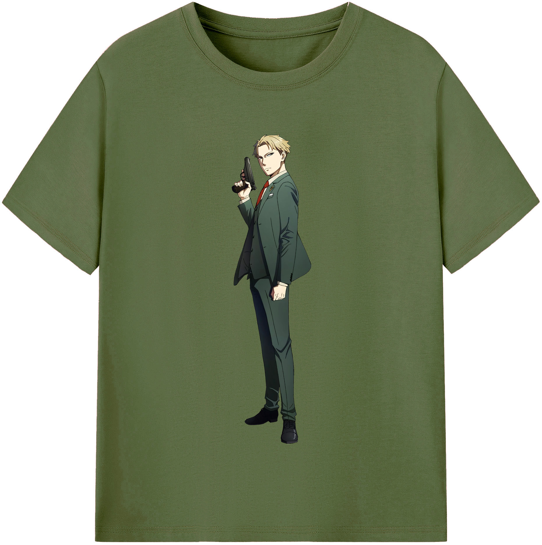 （画像用） SPY×FAMILY间谍家家酒 綿100％半袖Tシャツ（フロントプリント）